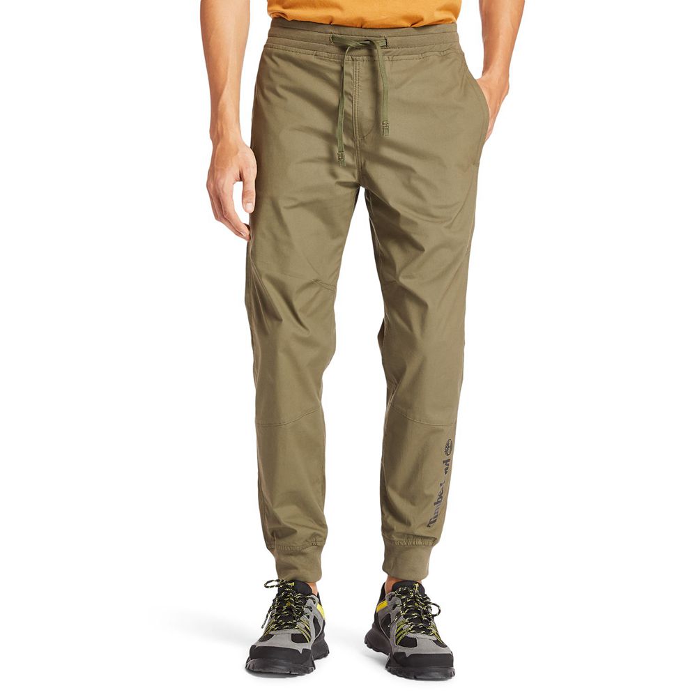 Calça Masculino - Timberland Woven Jogger - HZPSE8674 - Verde Oliva